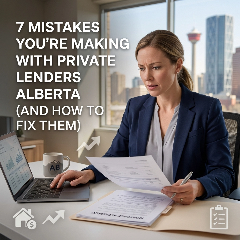 7 Mistakes You’re Making with Private Lenders Alberta (and How to Fix Them)