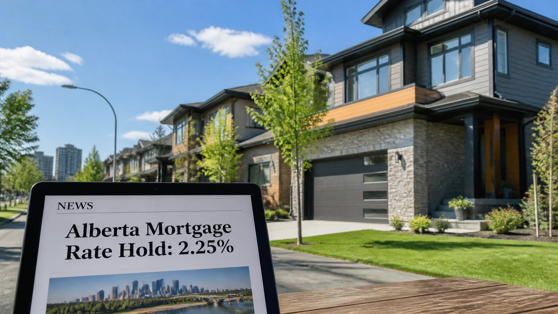 Alberta Mortgage Rate Hold at 2.25% ,  What It Means for Edmonton & Calgary Homeowners in 2026